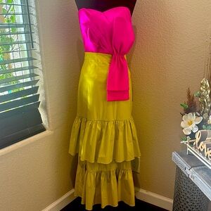 Eva MΓ©ndez maxi skirt